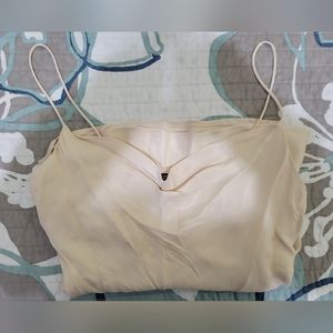 ZARA Cowl Neck Satin Cami